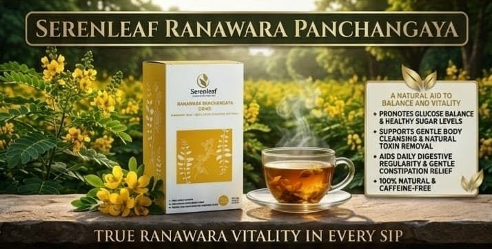 100% Natural Ceylon Ranawara Panchangaya (20 Sachets)